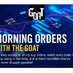 Morning orders with the Goat (@morderswtgoat) Twitter profile photo Morning orders with the Goat (@morderswtgoat) Twitter profile photo