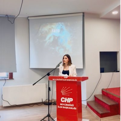 CHP Beylikdüzü Gençlik Kolları Başkan Yardımcısı
