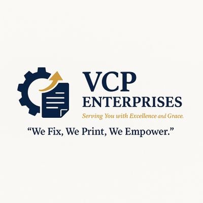 VCP Enterprises
** We fix, we print, we empower. Tech repairs, quality printing, and training programs for students, individuals, and businesses.**