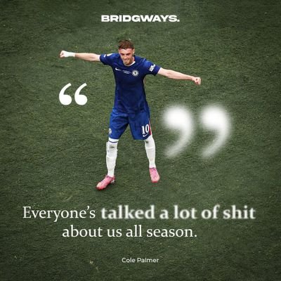 We Spend Everyday (W. S. E) creating a global brand 💥.
words don't describe human!
#CFC 💙