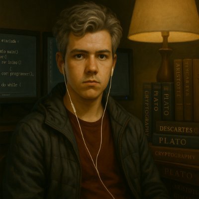 programadorR33's profile picture. Here you will find content about programming, metaphysics and eugenics.