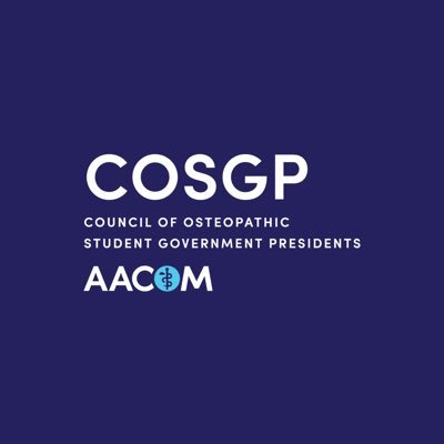 The official Twitter of the national Council of Osteopathic Student Government Presidents, representing the voice of osteopathic medical students