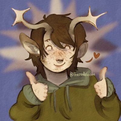 thereallifecole's profile picture. He/it, 
❗MINOR❗, 
Deerboy, 
I only can take cashapp or venmo for payment on commissions :)