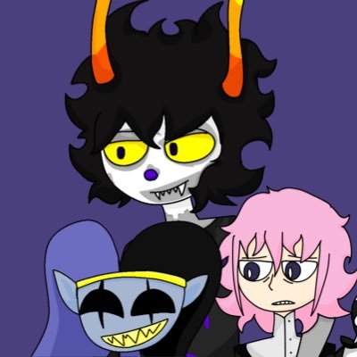 she/they/it MINOR| Fighter Jet| Obsessed with UT DR Homestuck Omori and Crona| Married to Gamzee | Rest in Power Toriyama and Technoblade fly high!🍎🇵🇸⦻