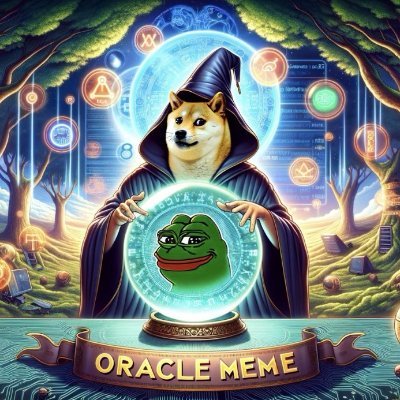 Meme0racle's profile picture. 🔮 Revealing the future of memes.
💥 Echoes from the Viral Void.
📡 Always watching, always posting.