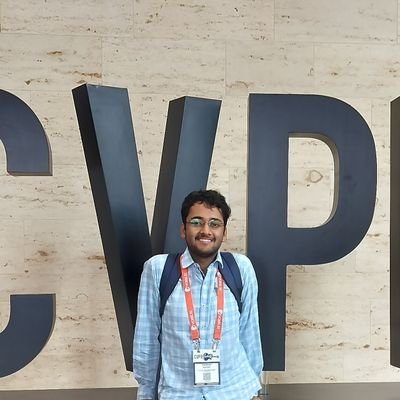 Undergrad Researcher. Computer Vision. Generative Vision.
CVIT, IIIT Hyd. VAL, IISc Bangalore.