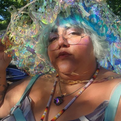 SnaggableAuntie's profile picture. Two Spirit Trickster, Artist, Wizard, Involuntary Comedian