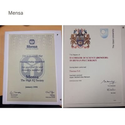 ThomasFell7's profile picture. Began supporting United when Frank O'Farrell was manager. went to my first game during Tommy Docherty's 2nd season (that ended in relegation).
BSc Psychology.