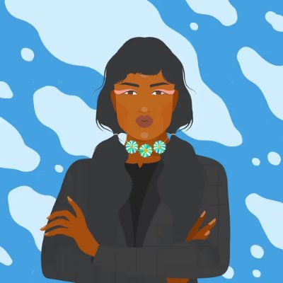 ElodieRena's profile picture. Blending code, color & chords. NFT artist reimagining the canvas with AI & soul