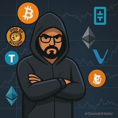 Holder cripto rumbo a $300K 💎
Publico mi portafolio diario.
Sin consejos.
Solo el viaje, tal como es.
🧠 Meta clara. Manos firmes🫡