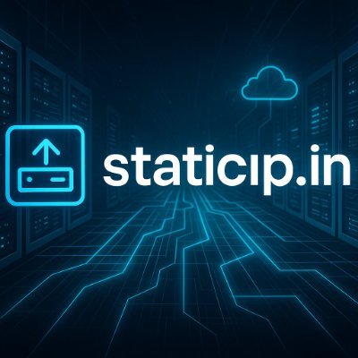 staticip_in's profile picture. Static IPv4 / IPv6 provider for algo needs