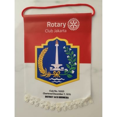 Rotary Club of Jakarta D3410, regular meeting on Sunday (once of month) from 11 to 2 pm.
