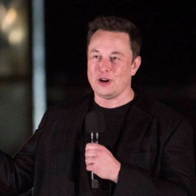 🚀| Spacex •CEO •CTO 🚘| Tesla •CEO and Product architect 🚄 Hyperloop • Founder