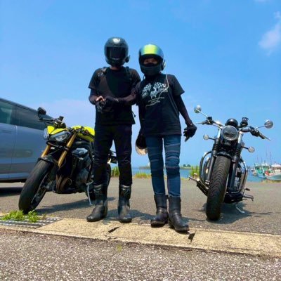 2021に大型自動二輪免許を取得しました。これからの人生をエンジョイするぞー!#Ninja400 →#ZH2 →#zx10r →#スピードトリプル1200RX+cbr250rr⇨cbr600rrにて #ソロツー 、仲間、サーキットそして夫婦ライダーとして楽しんでます!見かけたら宜しくお願い致します!