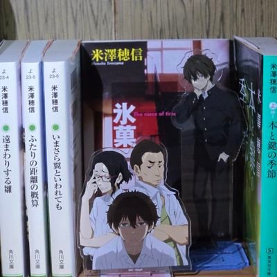 oh3ce's profile picture. アニメ/映画/小説/米澤穂信/新海誠/京アニ/ジブリ/絵/漫画