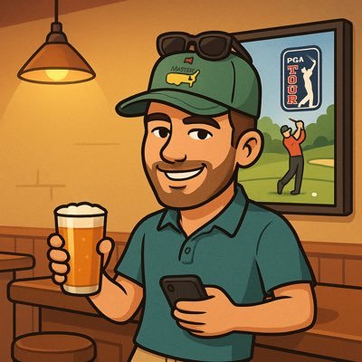 Golf degenerate. Beer in hand. Picks in play. Sports betting enthusiast.