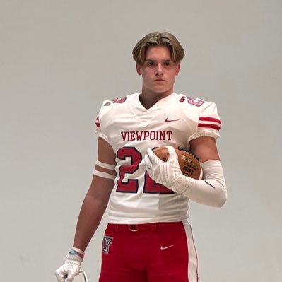 TyminskiTanner's profile picture. Viewpoint HS| 6’1/ 200lbs Captain#22 OLB,FS,TE, P | 3.7GPA| Class of 2026| Insta- https://t.co/lPMgCPx8KI