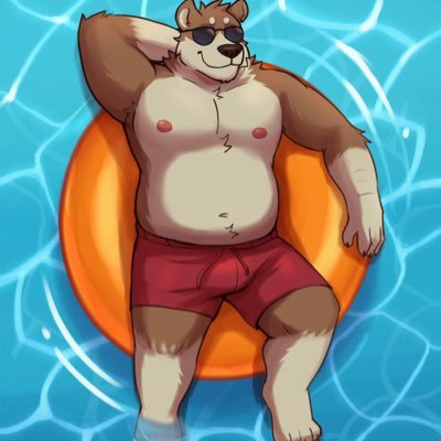 Bearsky: Bear & Husky hybrid. loves belly rubs & loves to meet new people! say hi! | 27y | 18+ | bring snacks 😋
