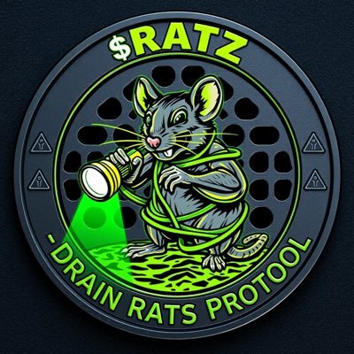 Sewer-born. Flood-forged. FEMA can’t track us. Powered by caffeine, conspiracy & chaos. $RATZ | No dev. No roadmap. No way out. 🐀💧