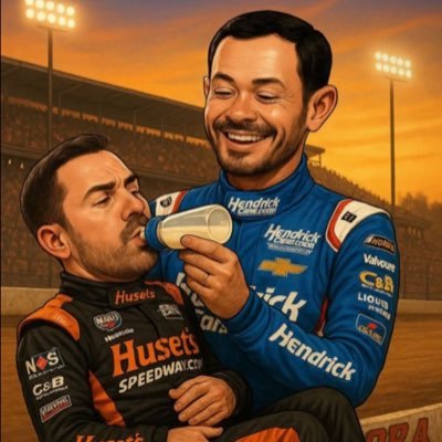 Kyle Larson is your favorite drivers favorite driver. David gravel is a dogshit fucking pussy.