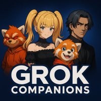Grok Companions (@grokcompbsc) 's Twitter Profile Photo Grok Companions (@grokcompbsc) 's Twitter Profile Photo