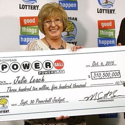 I'm Julie leach a grandmother from Michigan I’m the powerball winner of $310,5million, I have spread most of my wealth over a number of charities and org.