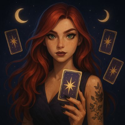 🌙
Mensajes del universo bajo la luz de la luna 🌕
Tarot intuitivo, energía ancestral y susurros del alma.
Tiradas personalizadas. Horóscopo 🔮