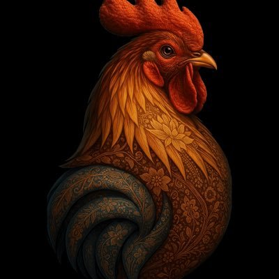 jagonickcoin's profile picture. jagonick inspired by the symbol of the brave, tough, and unyielding rooster.