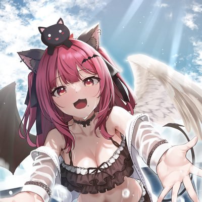 はじめましてにゃ! 黒猫🐈⬛×堕天使 #新人Vtuber 羽根堕 刹那 (はねだ せつな)と申しますにゃ💞🤱 : 雨音くるみ様 @amanene_k 👨🏻: つばめ ことり様 @Kotori_Tubame FA: #せつにゃーと FN: #リスニャー FM:💅🐾 #Vtuber準備中 の個人勢🎀