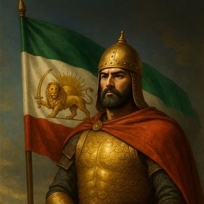 زادهی تبارِ آتش و آریا، وارثِ شمشیرِ اشکانیام
دلام درفشِ شیر و خورشید، جانام فدای ایرانزمین
نه سر خم کردهام، نه خاموشام؛
تا ستم نمانَد، فریاد خواهم ماند