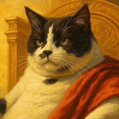 Chonkus_Maximus's profile picture. 🐾 Official memecoin of the Chonkus Maximus Empire
🐱 Powered by naps, tuna, and divine meme energy
🪙 HODL $CHONKCOIN | Blessed by Chonkus Maximus himself
