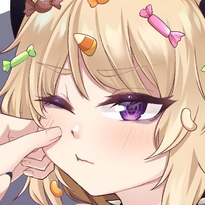 🍭 She/Her | ♎️ | INTJ
🍬 The Smol Halloween Demon #Vtuber
🍭ママ: @Yurei_Ichigo & @Kebitherat
🍬 PFP: @Nua_Nuro | BNR: @fycat30
🟢 https://t.co/Wylmnljfxi
