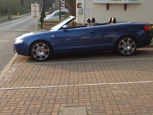 I say it as I see it..Area Development Manager for Park Home Industry. Our Audi A4 Cabriolet I get on with all walks of life and enjoy life.