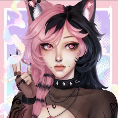 🌸Cutie Fox Vtuber🌸 digital artist! Betrothed lil goth wifey 💜https://t.co/K0thVCXaod🌸 pfp: @ZeiruuArt , banner @Aniirix 🌸Art tag #kyrroart🌸