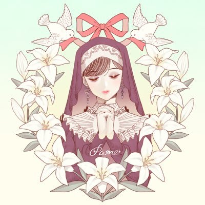ハンドメイドアクセサリーショップPione Bijouterie(ピオーネ ビジュトリ) ⋮ 身に纏うロマンティックをつくります🎀 ⋮ WEB SHOP ♡.° ☞ https://t.co/1bPKSYq6AE ⋮ illustration(@pink15p)