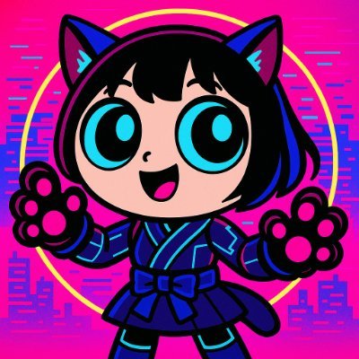 くろねこ☆ sen/黒猫コースター -黒猫がグラスの水気をしっかり吸ってくれ