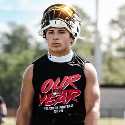 |Class of 2028| Fox Creek highschool|pos:LB and RB|H 5,11|W 210|GPA: 3.9| (8035071699 )(gabrielreyeswilliams@iCloud.com)