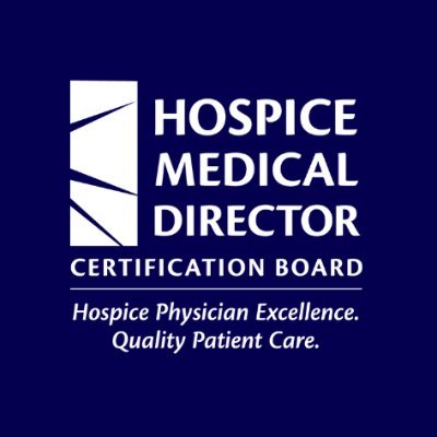 HMDCB is an independent non-profit organization certifying a specialized skill set & experience base for hospice physicians.
RTs/follows ≠ endorsement.