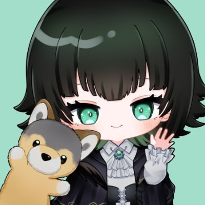 JAF_and_MIRI's profile picture. くろこのみりです。新感覚2.5次元VTuber！？3次元担当のじゃふ（オオカミのパペット）と一緒に活動準備中/ハッシュタグ総合→#じゃふとミリ /FA→#じゃふあーと /ママ→@E9ua1 /じゃふ実家→@zooplanning /無断転載・AI学習NG