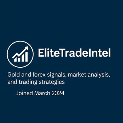 EliteTradeIntel
Gold & Forex Signals | Smart Strategies
📈 Live Market Analysis | Real-Time Results
💯 Trusted Account Management
📍 Joined March 2024