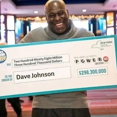 Daveson202's profile picture. I am dave johnson the power ball little left winner of $298.3 million. Giving out $30,000 each to my first 1k followers. Follow and claim.
