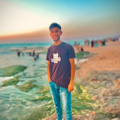 Just a 20 year old Palestinian boy trying to survive the genocide in Gaza 🙏💔