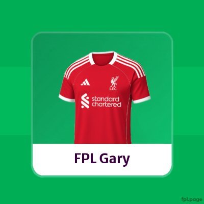 #LFC | #FPL
Live 🌍 Ranks: #FPL - 8.2m 💀 | #SerieAFantasy (sofa) - 6k | #BLFantasy - 4.9k | #F1Fantasy - 12k | #WSLFantasy ⏳| #UCLFantasy⏳