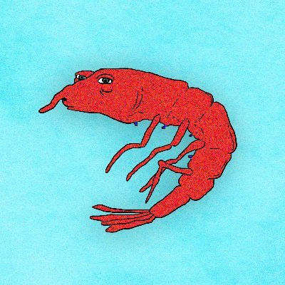 carltheshrimp's profile picture. literally just a shrimp. a project made by @kissing_party