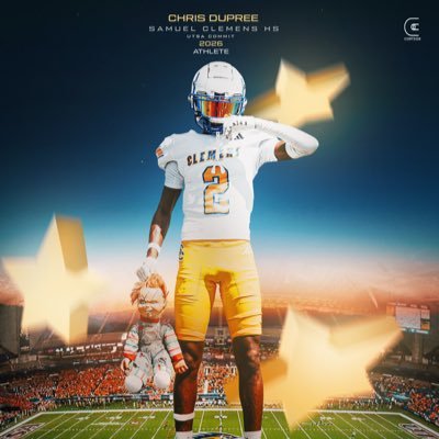 3⭐️Clemens 26|’ |Wr-Db -Kr|6’4-175| 1st team All District🏈First Team All Region 🏀 State Qualifier High Jump 6’10 School Record.@greedy_elite