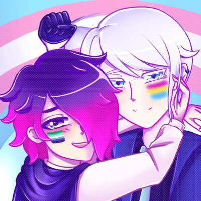 Artist 🫶 Asian System writing a fantasy book & comic about our queer plural OCs + boys in love! We love Hello Charlotte, MILGRAM, Kagepro, Super Sonico & more!