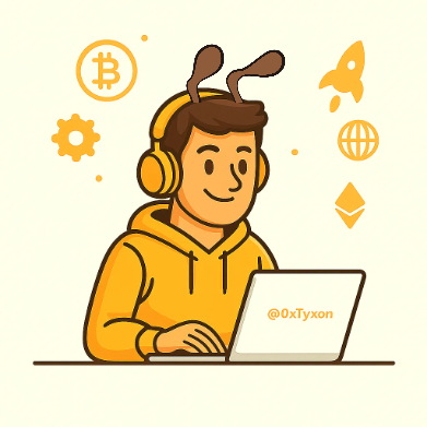 🌐Web3 Insider 🪂Airdrop Hunter 📈Crypto Investor
🔔每日不定时分享 🔥热点话题 📒空投攻略 💡投资感悟
⚠️Not Financial Advice 🔎Do Your Own Research
📩DM on TG:Tyxon123