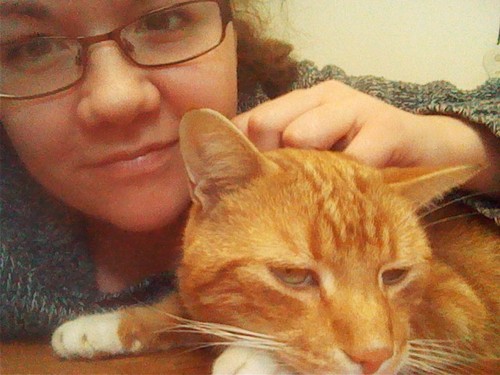 I make jewellery in silver and copper. Also am under delusion that I own my cat. I am also deaf myself.