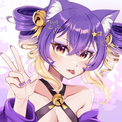 @dayjobuTV's ube cheese cat girl 🙂 | Astéria | Live 2D ママ: @ErianOsamu_ 💜 | 3D: @KonekoMonsi 💜 | Twitch: https://t.co/dYvpJnaNco | hello@dayjobu.com
