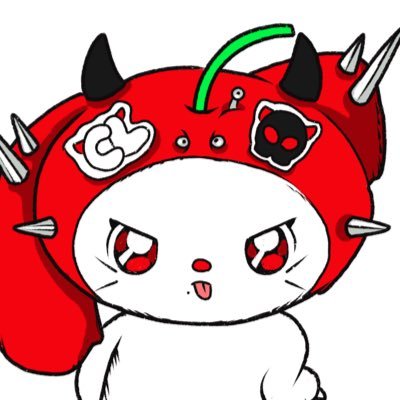 for cl and cl only | gzb | i draw a cherry cabbit devil named cherry day